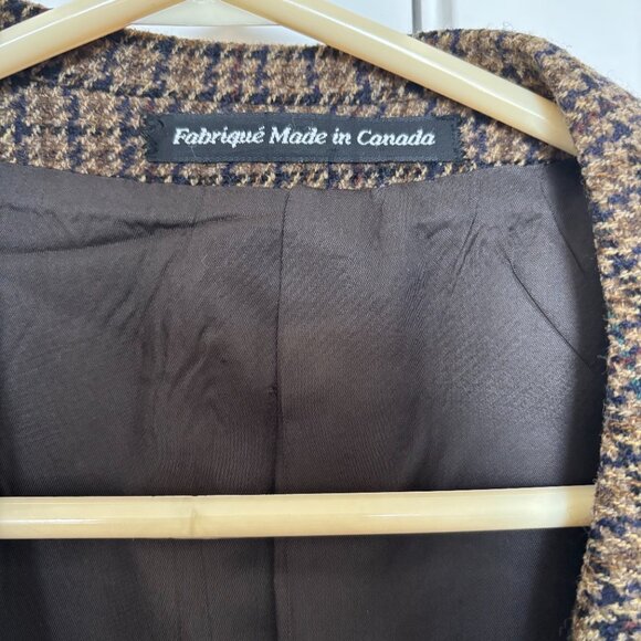 Guy Laroche Wool Men's Blazer with Shoulder Padding - Picture 4 of 10